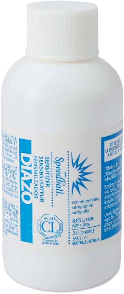 Speedball Diazo Sensitizer, 2-Ounce (8.85G) for Photo Emulsion Screen Printing