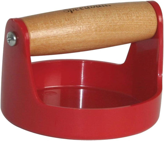 Speedball Red Baron Baren - 4 Inch Hand Printing Tool with Wooden Handle - Smooth Plastic Surface for Block Printing & Printmaking