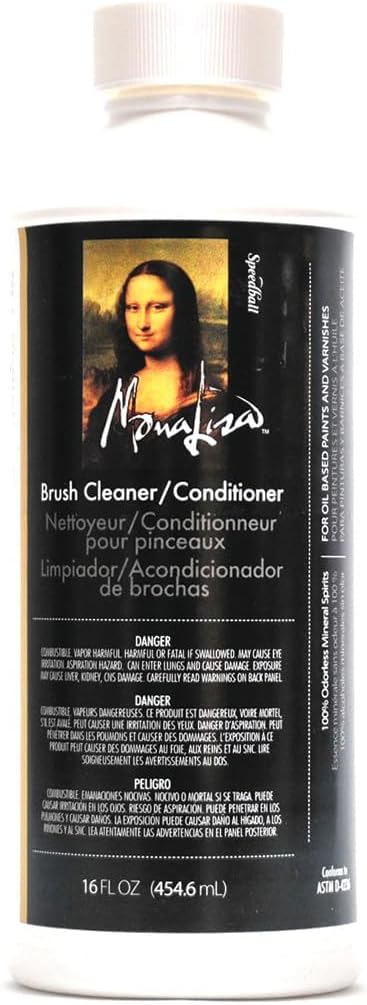 Speedball Brush Cleaning Fluid 16 oz. can