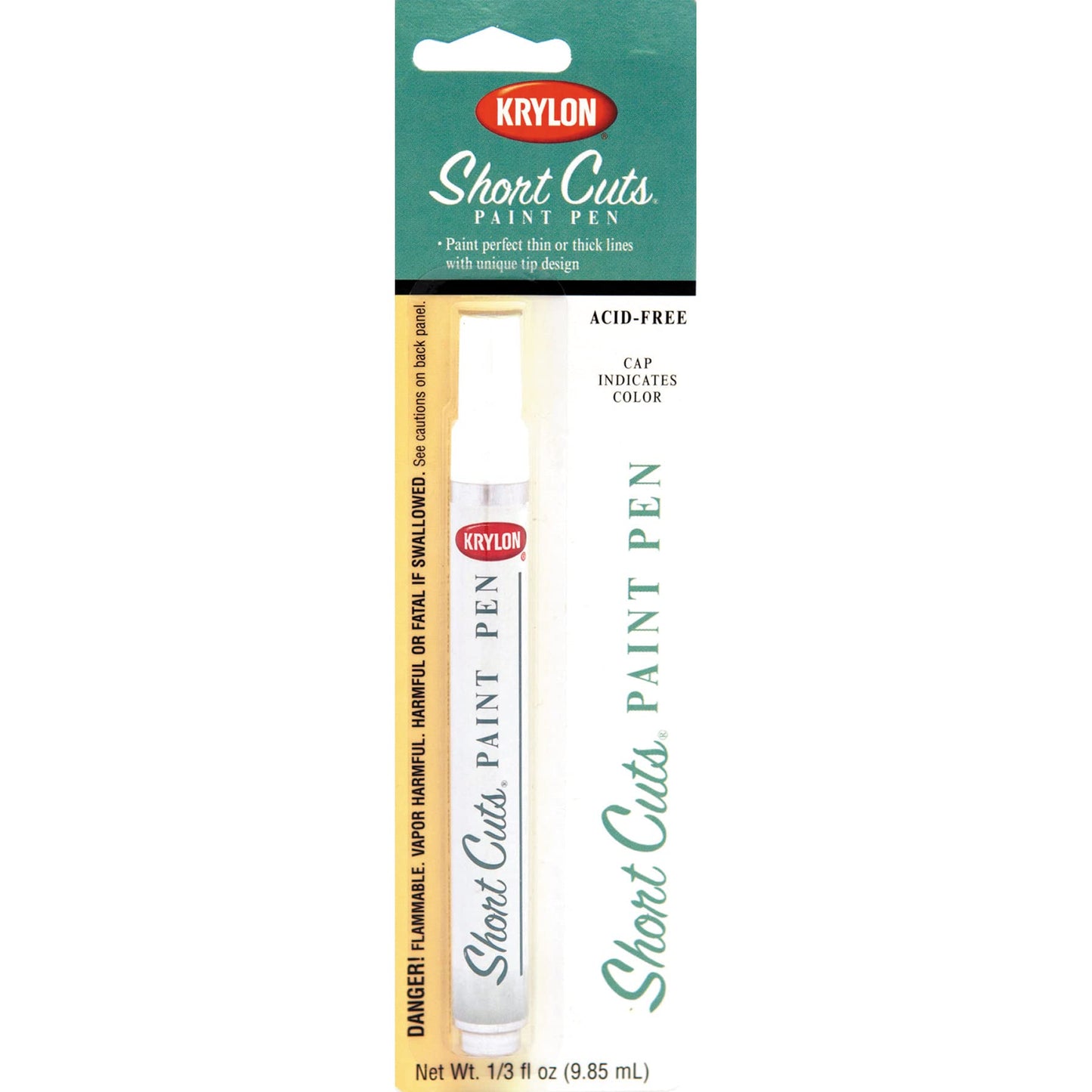 Krylon Short Cuts Enamel Paint Pen .33 Ounce