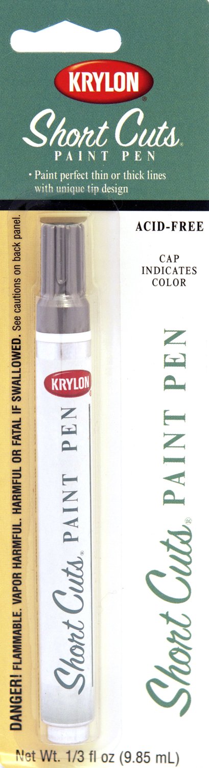 Krylon Short Cuts Enamel Paint Pen .33 Ounce