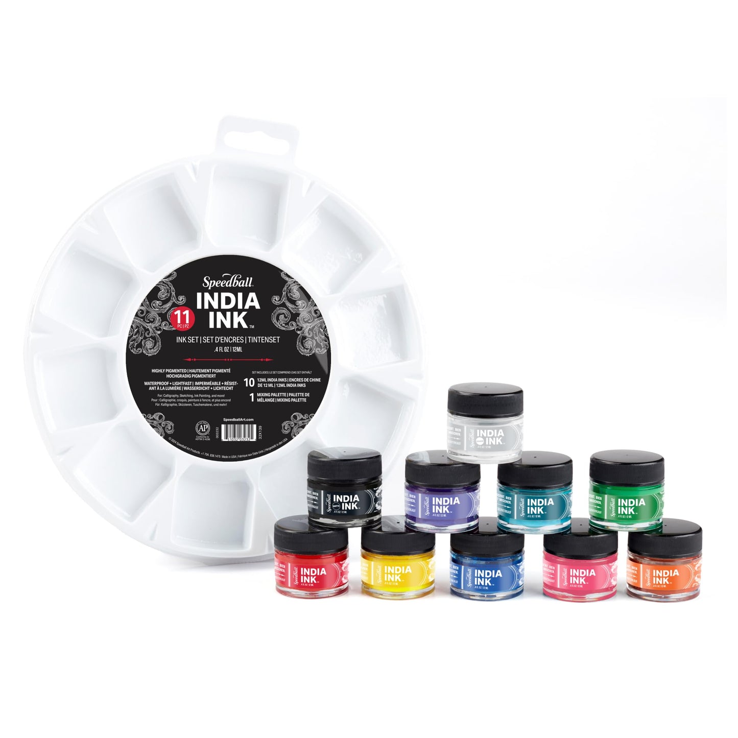 Speedball Super Black India Ink