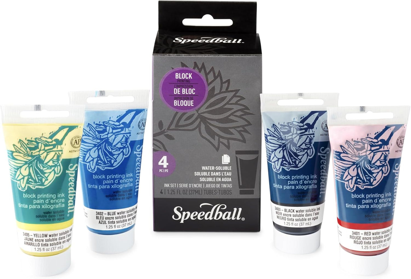 Speedball Art Products Block Printing Ink Set