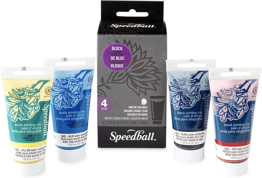 Speedball Art Products Block Printing Ink Set