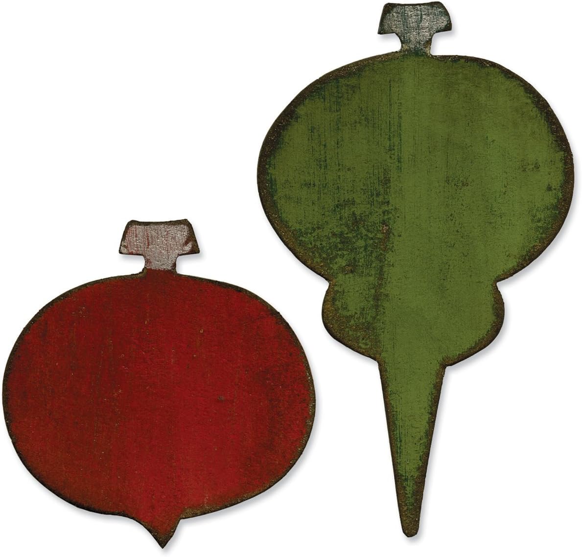 Sizzix Movers & Shapers Die - Carved Ornaments by Tim Holtz