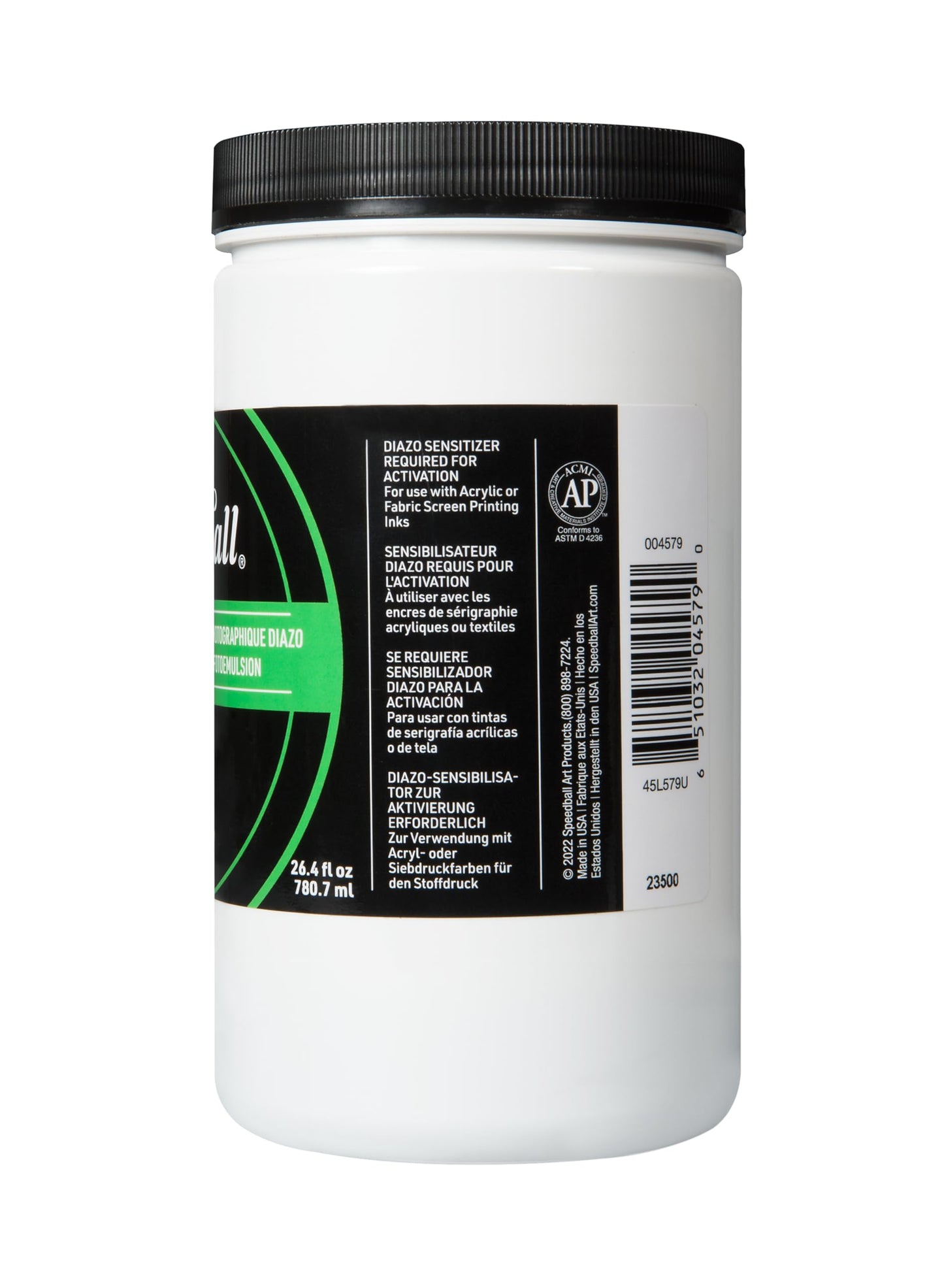 Speedball Diazo Photo Emulsion and Sensitizer Kit, Includes 26oz Emulsion and 2oz Sensitizer