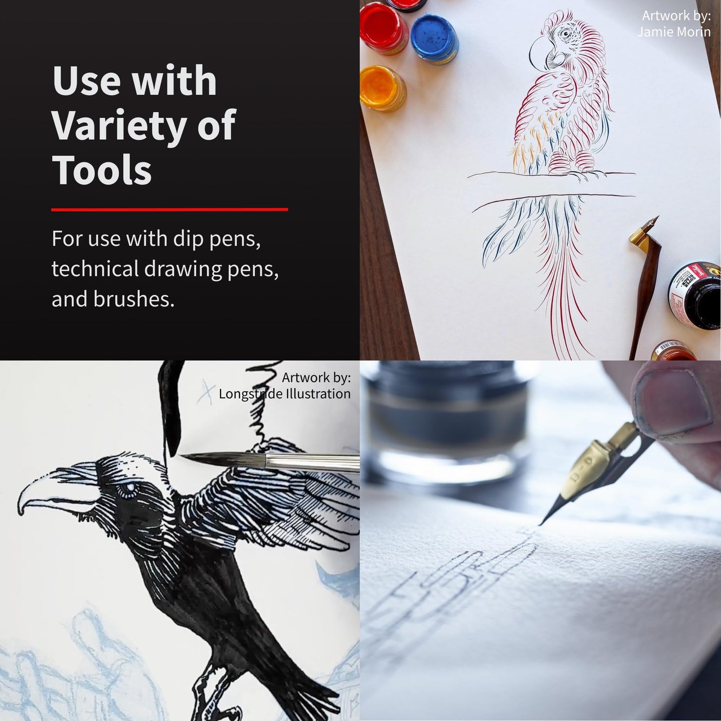 Speedball Super Black India Ink