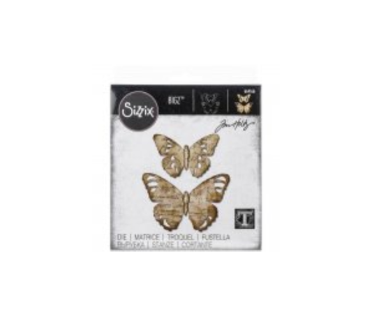 Tim Holtz Sizzix Bigz Die - Tattered Butterfly