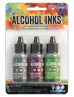 Tim Holtz Alcohol Ink .5oz 3/Pkg