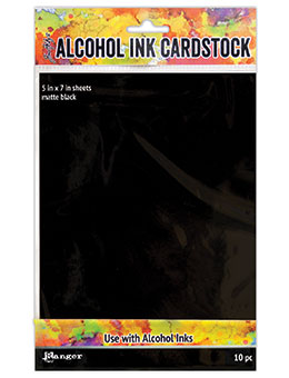 Tim Holtz Alcohol Ink Cardstock 5"X7" 10/Pkg