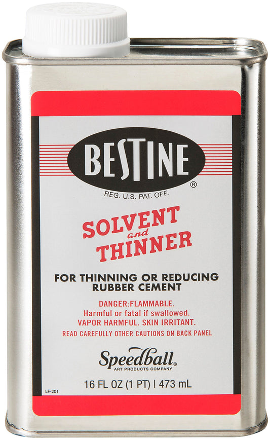 Bestine Solvent and Thinner for Rubber Cement – Cleans Ink, Adhesive and Parts