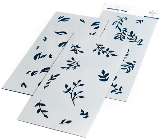 Pinkfresh Studio Slimline Stencils 4"X9" 3/Pkg-You Are Amazing