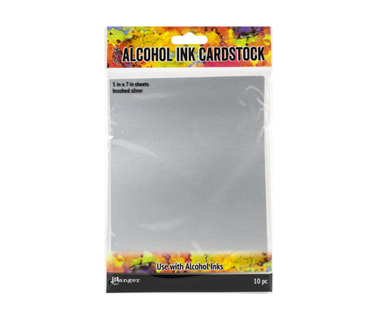 Tim Holtz Alcohol Ink Cardstock 5"X7" 10/Pkg