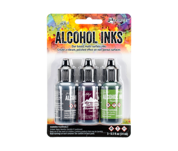 Tim Holtz Alcohol Ink .5oz 3/Pkg