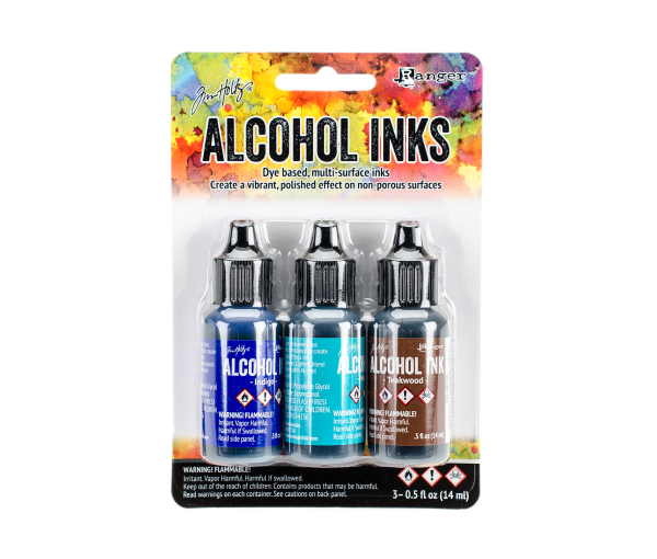 Tim Holtz Alcohol Ink .5oz 3/Pkg