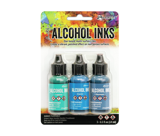 Tim Holtz Alcohol Ink .5oz 3/Pkg