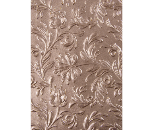 Sizzix 3D Texture Fades Embossing Folder By Tim Holtz-Botanical