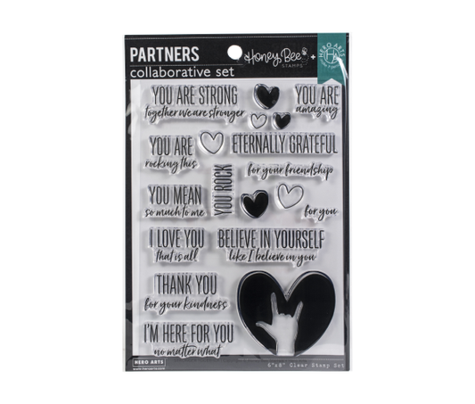 Hero Arts + Honey Bee 6"X8" Stamp Set-You Are Amazing