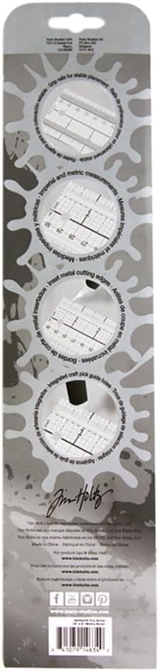 Tim Holtz Edge to Edge 12" Media Ruler