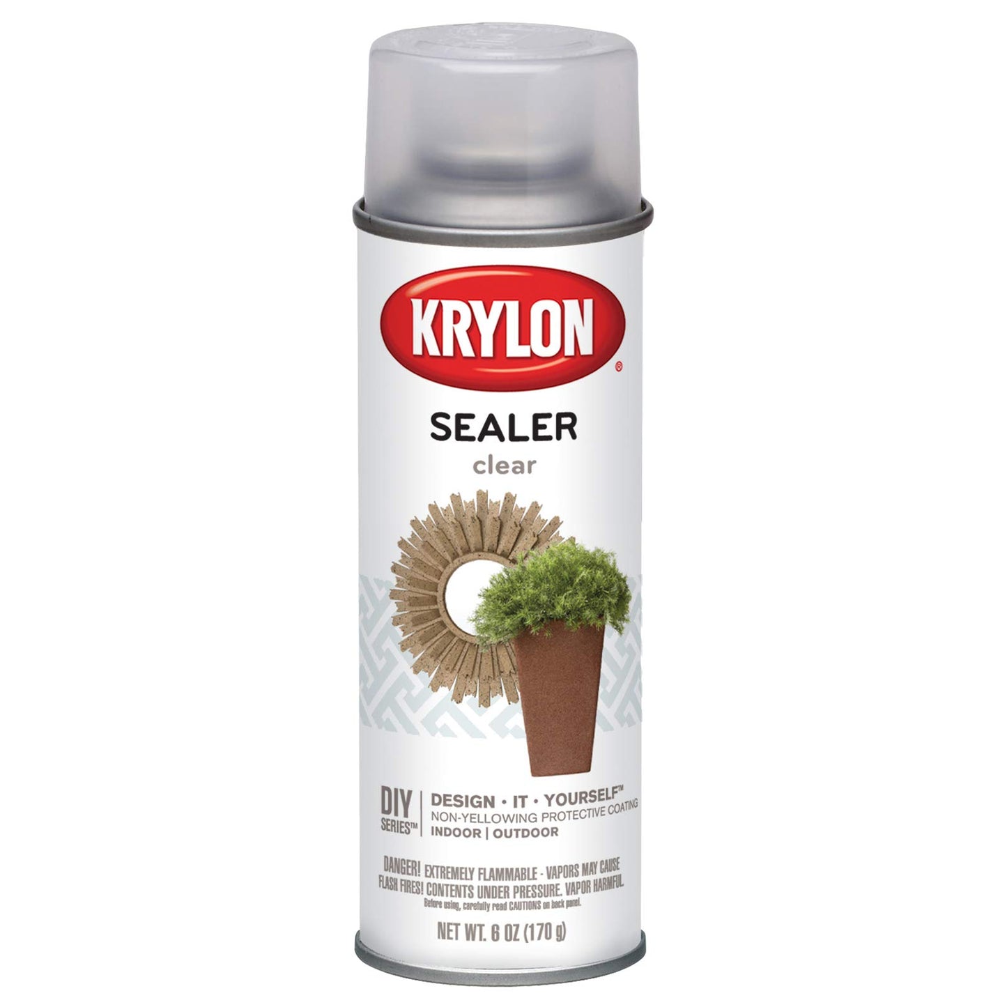 Krylon 18200 Make It Last Clear Coat Sealer 6 Ounce