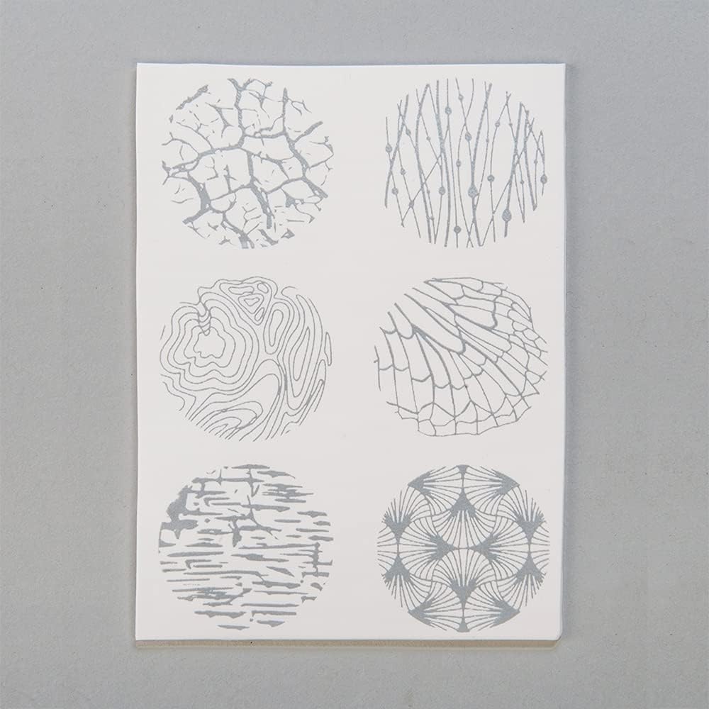 Sculpey Tools Silk Screen Nature, Reusable 3 Piece Set