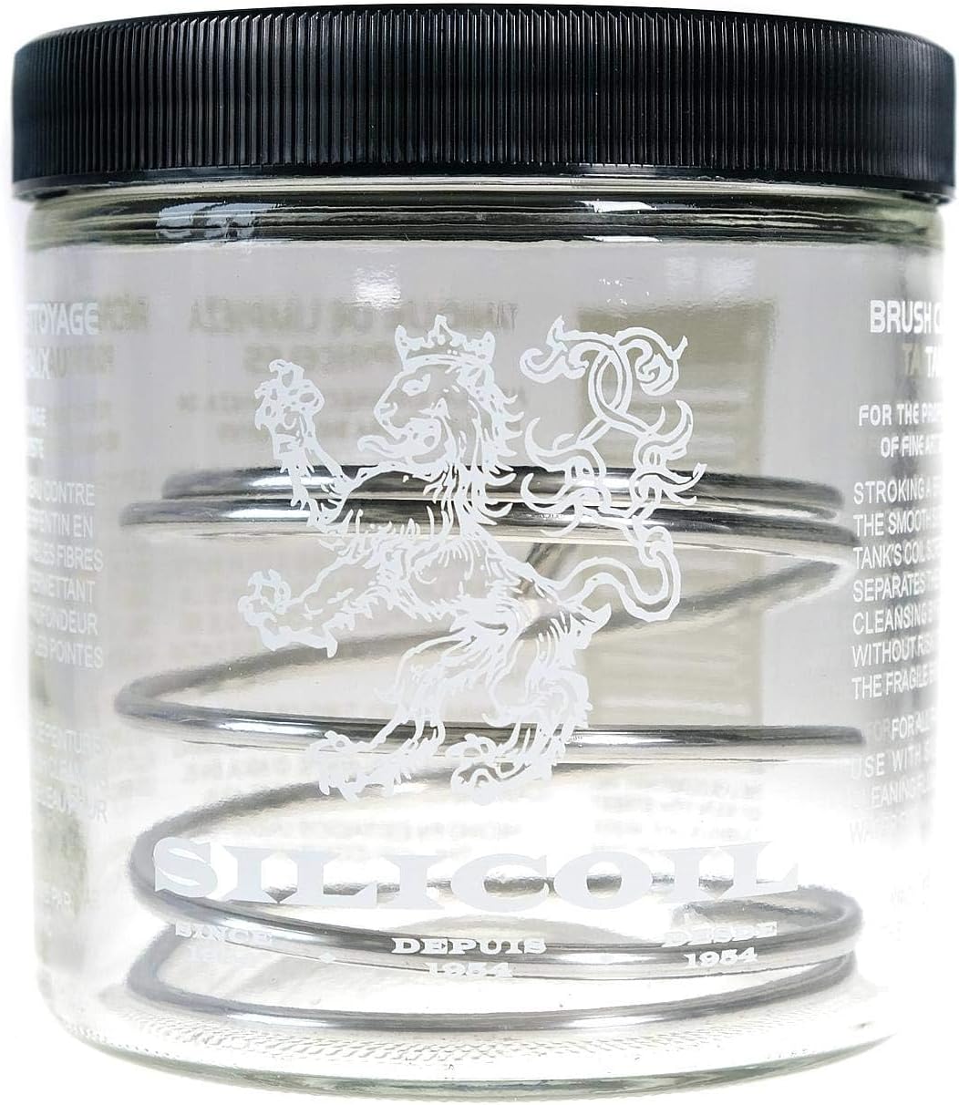 Brush Cleaning Tank Jar