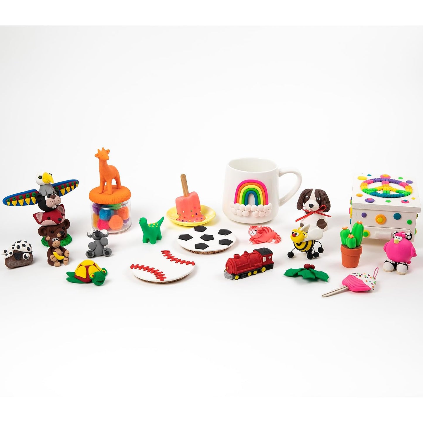 Sculpey III Polymer Oven-Bake Clay, Non Toxic, Bright Ideas, 10/Pkg