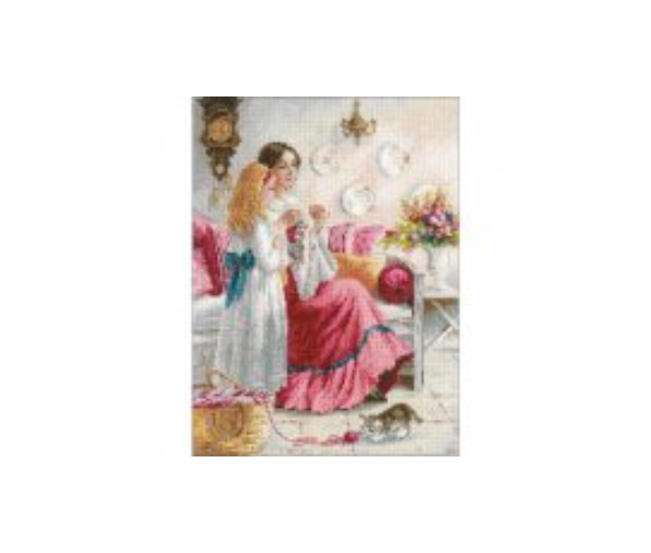 RIOLIS Counted Cross Stitch Kit 11.75"X15.75" --- Stitching Lessons (14 Count)