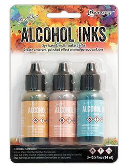 Tim Holtz Alcohol Ink .5oz 3/Pkg