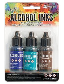 Tim Holtz Alcohol Ink .5oz 3/Pkg