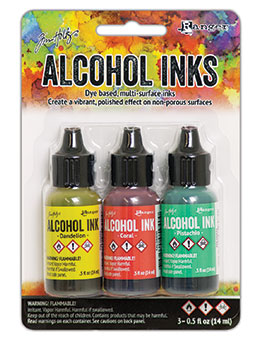 Tim Holtz Alcohol Ink .5oz 3/Pkg