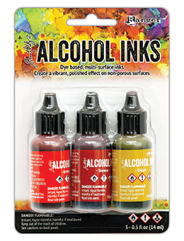 Tim Holtz Alcohol Ink .5oz 3/Pkg