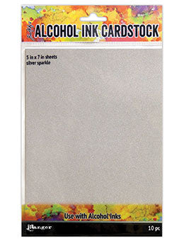 Tim Holtz Alcohol Ink Cardstock 5"X7" 10/Pkg