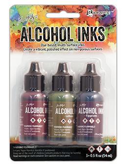 Tim Holtz Alcohol Ink .5oz 3/Pkg