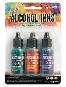 Tim Holtz Alcohol Ink .5oz 3/Pkg