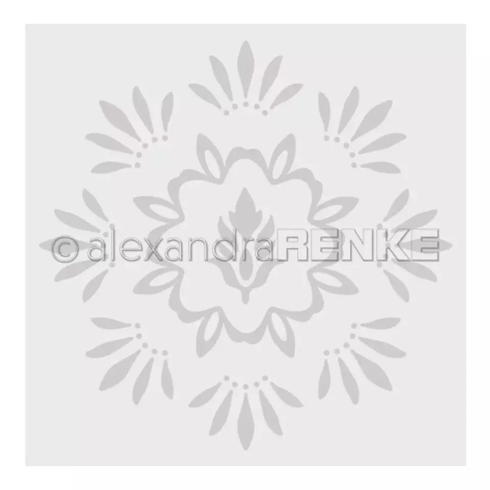 Alexandra Renke Embossing Folder Circle Ornaments