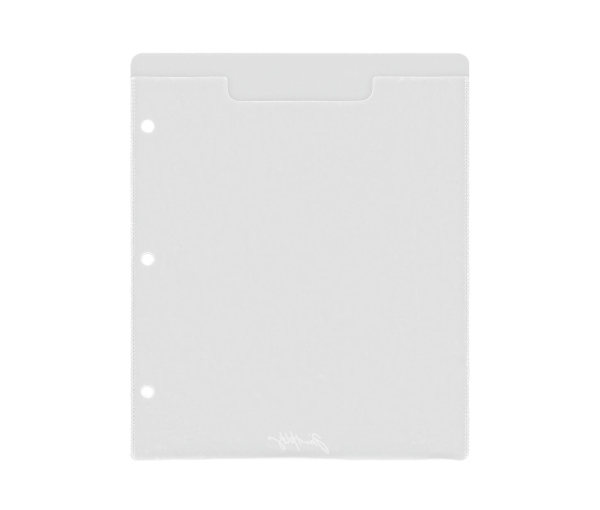 Tim Holtz Storage Studios Stamp Storage Binder Refills 8/Pkg